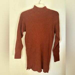 Abercrombie orange sweater size small